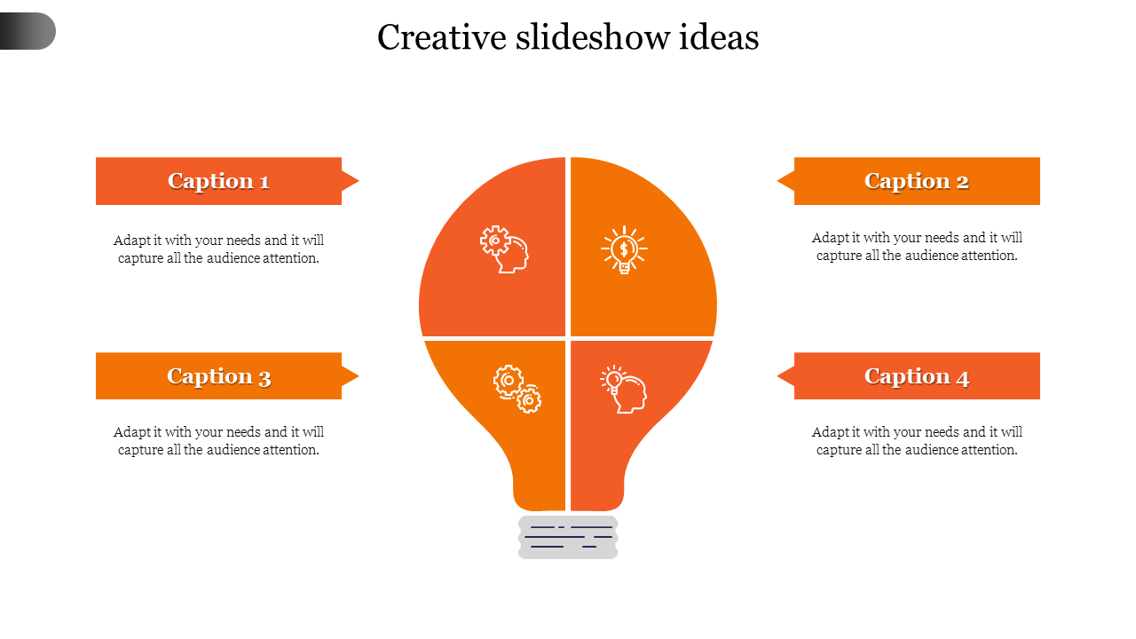 Free - Creative Slideshow Idea PowerPoint Template & Google Slides